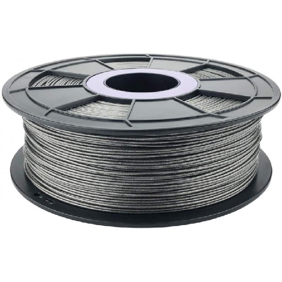 Filament 3D PLA Métallisé Argent 1.75mm 500g-Lire la description