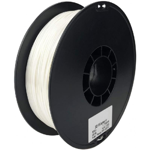 Filament 3D Silk Glossy 500g Blanc 1.75 mm-Lire la description