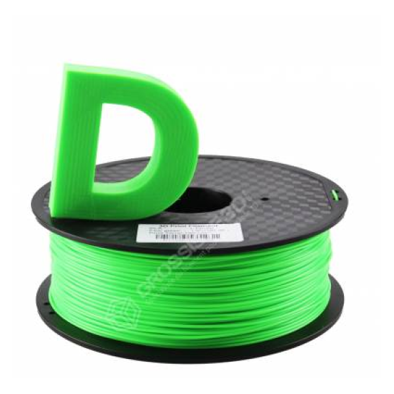 Fil 3D PLA 3 Kg 1.75 mm Vert Clair-Lire la description