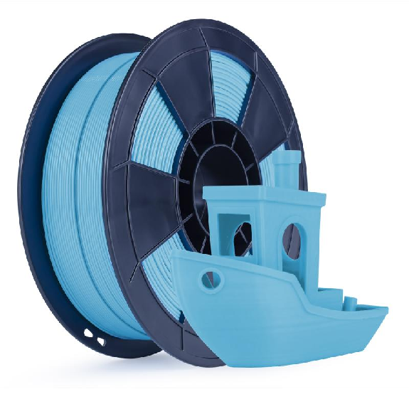 Fil 3D PLA 500g 1.75 mm Cyan-Lire la description