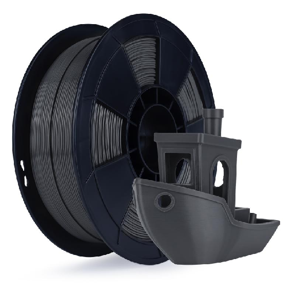 Fil 3D PLA 500g 1.75 mm Dark Gris Anthracite-Lire la description