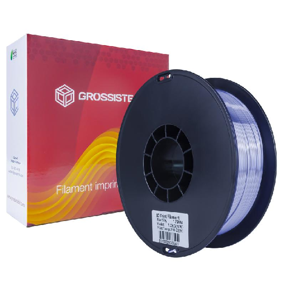 Filament 3D Silk Glossy 1 Kg Violet Lavande 1.75 mm-Lire la description