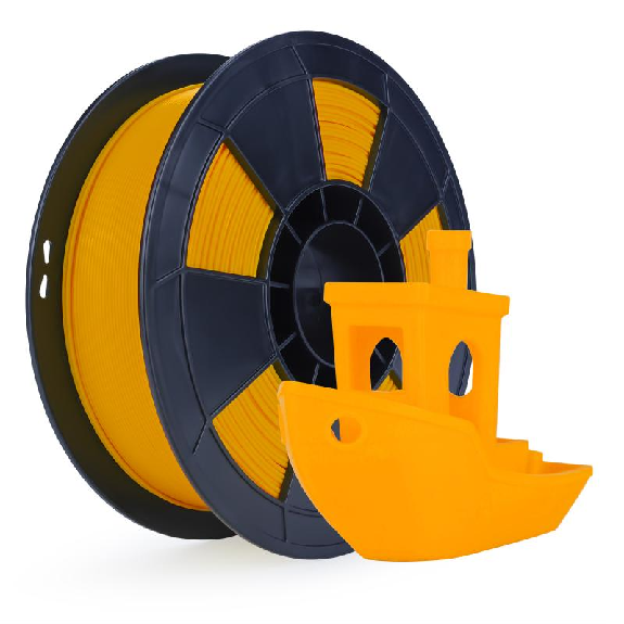 Fil 3D PLA 500g 1.75 mm Orange-Lire la description