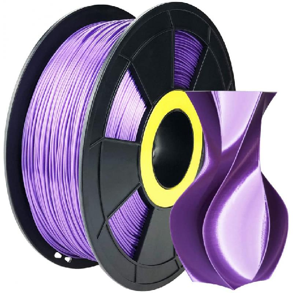 Filament 3D Silk Glossy 500g Violet 1.75 mm-Lire la description