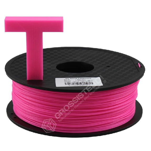 Fil 3D 1 Kg PLA 2.85 mm Fushia-Lire la description