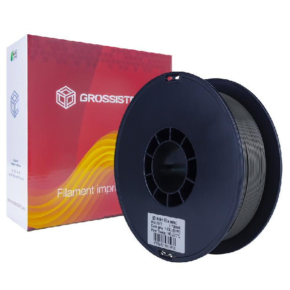 FIL 3D ABS 500G 1.75MM Dark Gris Anthracite-Lire la description