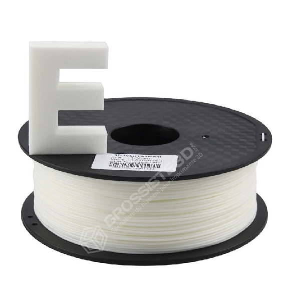 Fil 3D ABS 500g 1.75mm Blanc-Lire la description