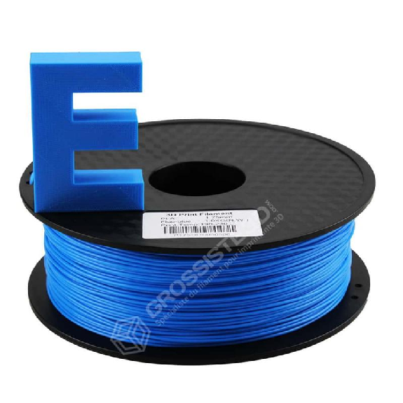 Filament 3D ABS Fluorescent 1kg Bleu 1.75 mm-Lire la description