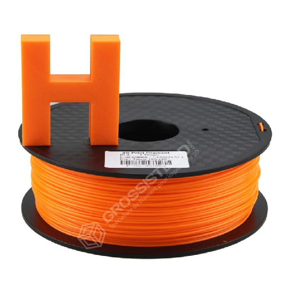 Filament 3D ABS Fluorescent 1kg Orange 1.75 mm-Lire la description
