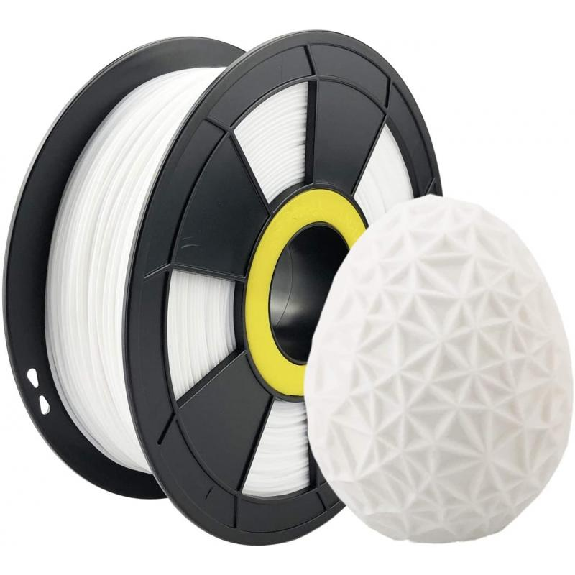 Filament 3D PETG 500g Blanc 1.75 mm-Lire la description