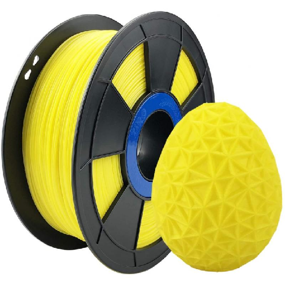 Filament 3D PETG 500g Jaune 1.75 mm-Lire la description