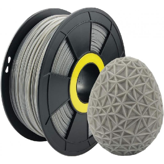Filament 3D PETG 500g Gris 1.75 mm-Lire la description