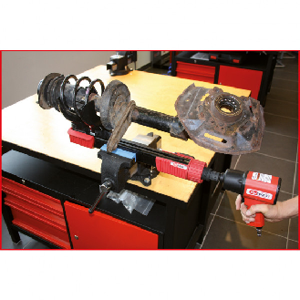 Compresseur de ressorts KSTOOLS 1800 kg-Beschreibung lesen