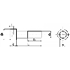 Vis CHC Inox Tête Cylindrique 4X10 DIN 912
