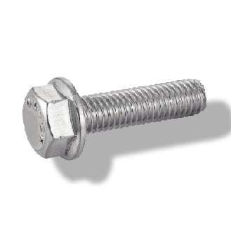 Vis Inox A2 M6x20 à embase crantée DIN 6921-Lire la description