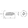 Vis Tôle Inox Tête Cylindrique 4.2X16 Cruciforme DIN 7981