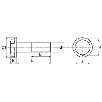 Vis Acier M8X35 8.8 à embase crantée DIN 6921-Lire la description