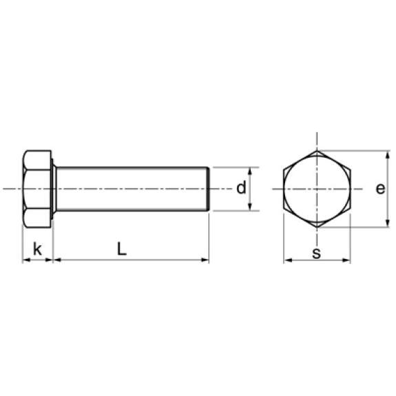 Vis Acier M6X20 10.9 Filetage Total DIN 933-Lire la description