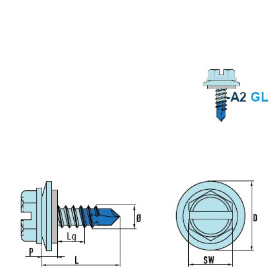 DIN 7504 L Sechskant-Bohrschrauben mit LS A2 GL R12 4,2x16 mm - 500 Stück DIN 7504 L Sechskant-Bohrschrauben mit LS A2 GL R12 4,2x16 mm - 500 Stück-Beschreibung lesen