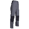 Pantalon de sécurité/travail LEON poches genouillère et fermeture glissière GRIS taille L