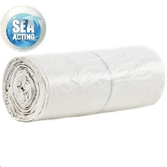 1000 SACS POUBELLE 10L HD 10µ BLANC-Lire la description