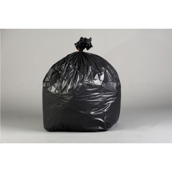 200 SACS POUBELLE 100L 35µ NOIR-Lire la description