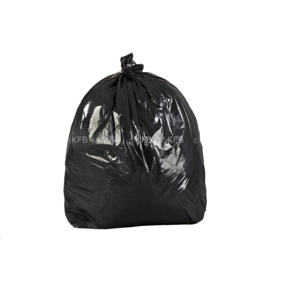 100 SACS POUBELLE 130L 65µ NOIR-Lire la description