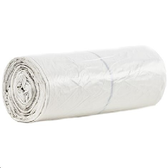 1000 SACS POUBELLE 5L HD 9µ BLANC-Lire la description