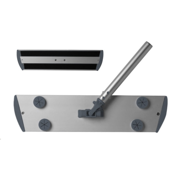 Balai trapèze en aluminium avec Velcro 40 cm Balai trapèze en aluminium avec Velcro 40 cm-Lire la description