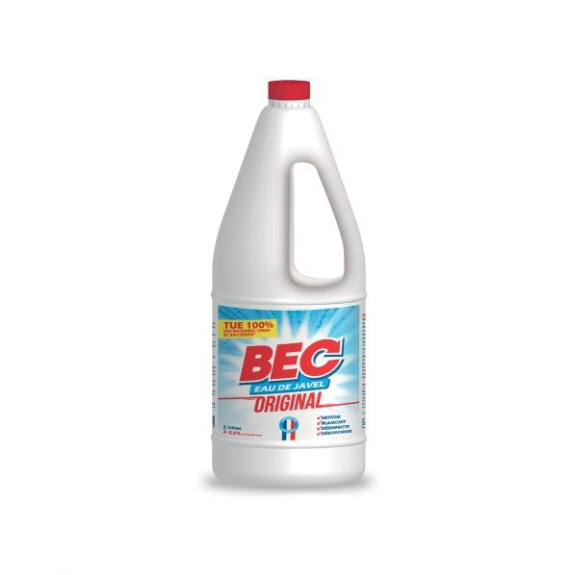 EAU DE JAVEL BEC 2.6% 2L-Lire la description