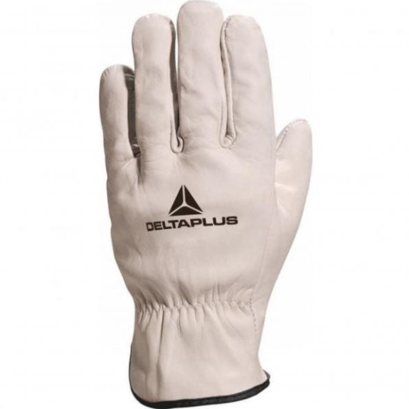 GANTS TOUT FLEUR DE BOVIN GRIS-Lire la description