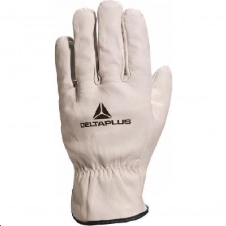 GANTS TOUT FLEUR DE BOVIN GRIS-Lire la description