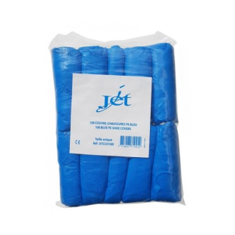 SACHET DE 100 SUR-CHAUSSURES BLEUES-Lire la description