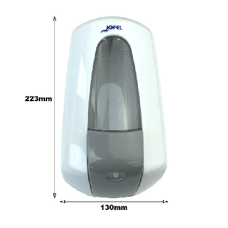 DISTRIBUTEUR SAVON ABS BLANC-Lire la description