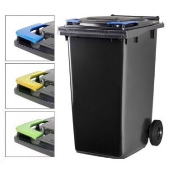 CONTENEUR 2 ROUES 240L TRI SELECTIF-Lire la description