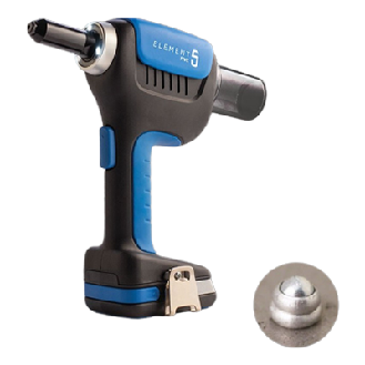 Riveteuse électrique Element 5 pour rivets aveugles Ø2.4 à Ø5.0 mm-Lire la description