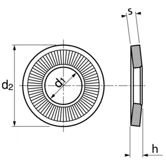 Rondelle Contact Acier 20X40X3.2 NFE 25511-Lire la description