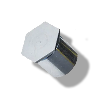 Colonnette a sertir Borgne Inox M4X10 D7.2