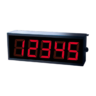 Afficheur num. 5dgt 100mm Process 1 face IP41 100-230VAC-Lire la description