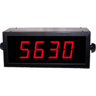 Afficheur num. 4dgt 57mm T° TC/Pt100 1 face IP41 100-230VAC-Lire la description