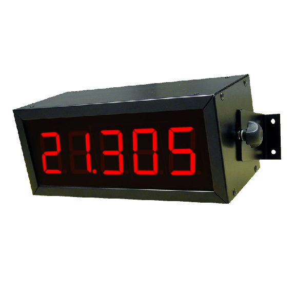 Afficheur num. 5dgt 57mm BCD 2 faces IP41100-240VAC-Lire la description