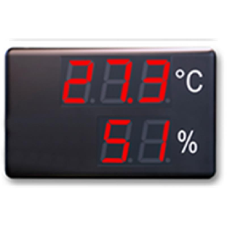 Afficheur de Temp. et humidité + sonde dgts 100mm (sans sérigraphie)-Lire la description