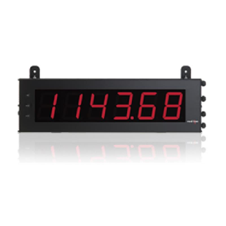 Grand afficheur éco compteur bi-direct, LED 101 mm, 6 chiffres prog.-Lire la description