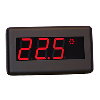Afficheur numérique 3dgt 100mm Thermomètre Hygromètre+Sonde 1 face IP41