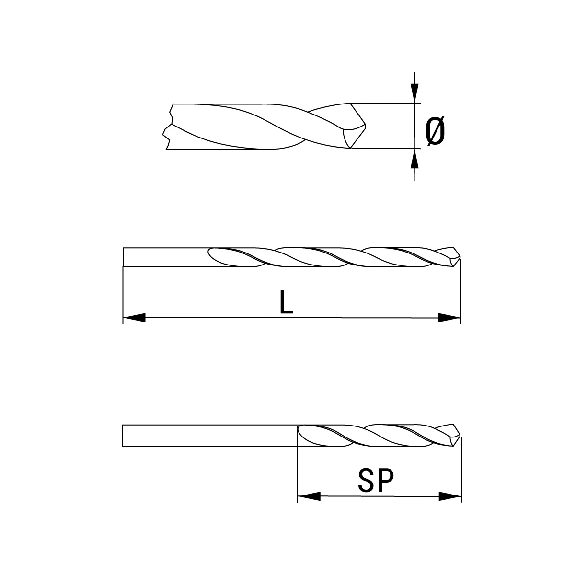 Anbohrer DIN 1897 HSS Co. 4,9 mm 4,9 x 40 x 10 mm geschliffen - 5 Stück Anbohrer DIN 1897 HSS Co. 4,9 mm 4,9 x 40 x 10 mm geschliffen - 5 Stück-Beschreibung lesen