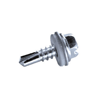 DIN 7504 L Vis Autoforeuse-Tête Hexagonale Avec Fente C1 GL R12 4,2x19 mm - 500 pièces-Lire la description