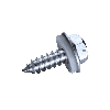DIN 7976 - ISO 1479 Vis à Tôle-Tête Hexagonale A2 C R12 4,8x25 mm - 250 pièces