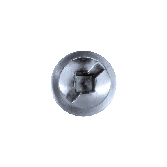 Vis à Tôle-Tête Cylindrique Bombée SQ Square-Drive A2 C R12 4,8x25 mm avec SQ Embout 50mm - 250 pièces-Lire la description