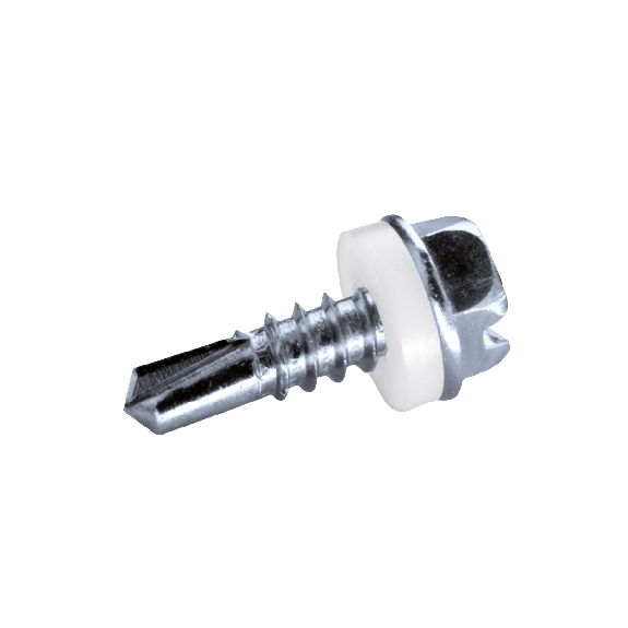DIN 7504 L Vis Autoforeuse-Tête Hexagonale Avec Fente Acier zingué PA 4,2x25 mm - 500 pièces-Leggi tutto