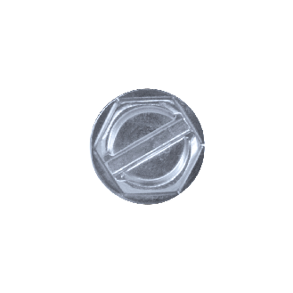 DIN 7504 L Vis Autoforeuse-Tête Hexagonale Avec Fente Acier zingué 4,2x19 mm - 1000 pièces-Lire la description